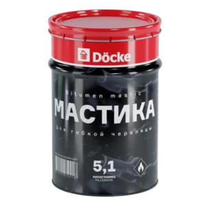 Мастика для гибкой черепицы 5,1 кг (5 л)