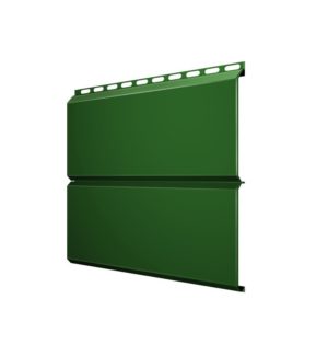 Металлический сайдинг ЕвроБрус Полиэстер RAL6002 0,4 мм