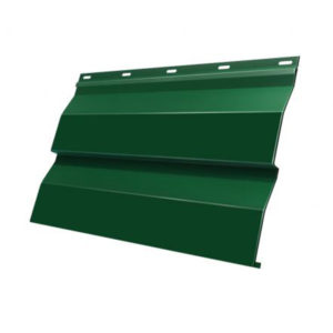 Металлосайдинг "Корабельная доска" Полиэстер 0,4 RAL6005