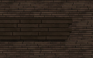 Фасадная панель Stone House S-LOCK Ригельный кирпич (мокко)